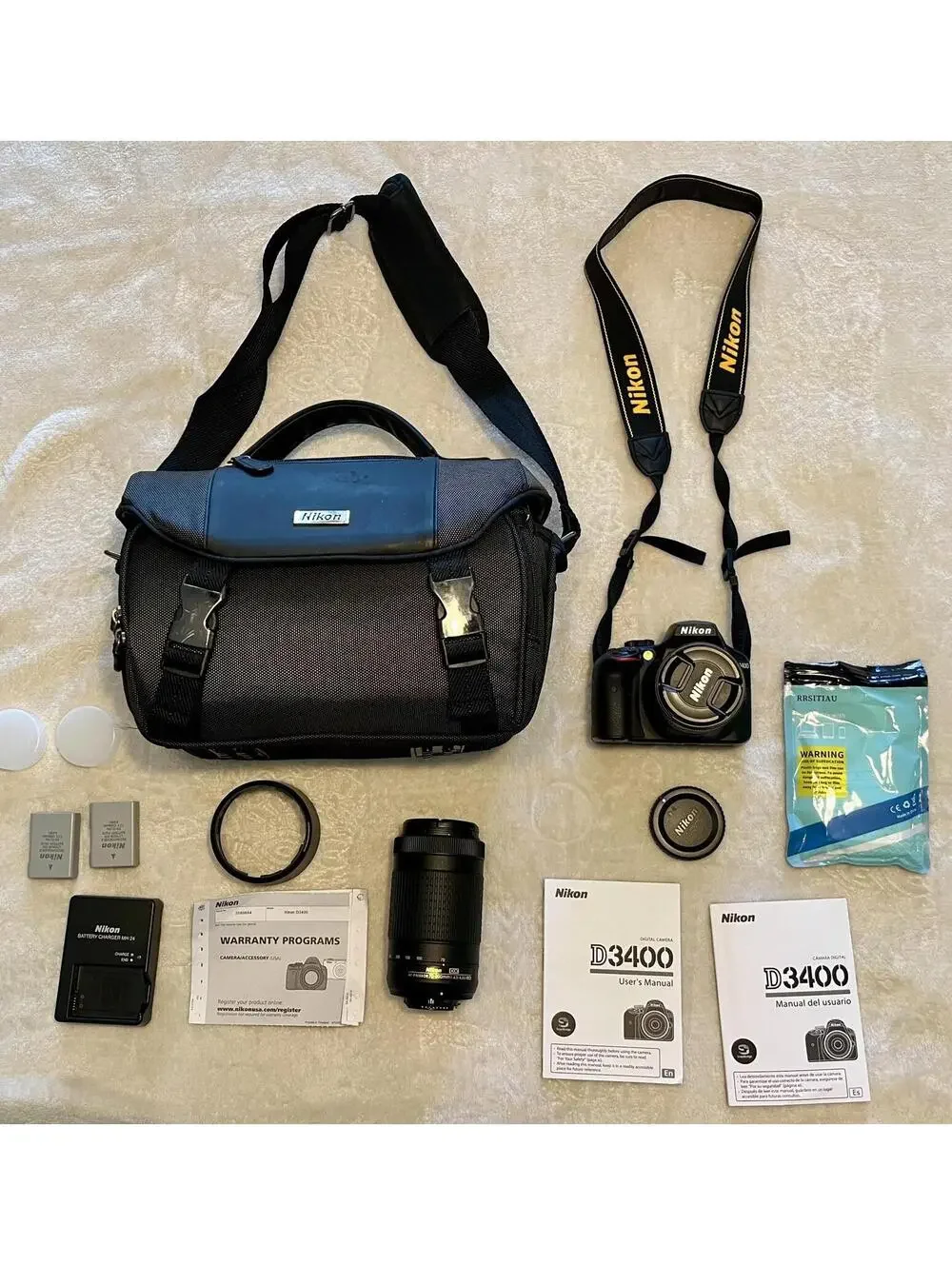 Nikon D3400 24.2MP DSLR Digital Camera Kit with 170-300mm Lens
